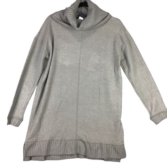 Lulu’s Womens XS Sage Green Autumn Daze Cowl Neck Tunic Sweater Long Sleeve NWT - Picture 1 of 13